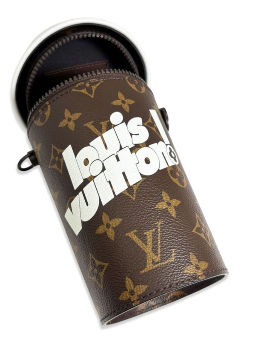 Louis Vuitton Everyday LV Coffee Cup Shoulder Bag Monogram - Picture 3 of 14